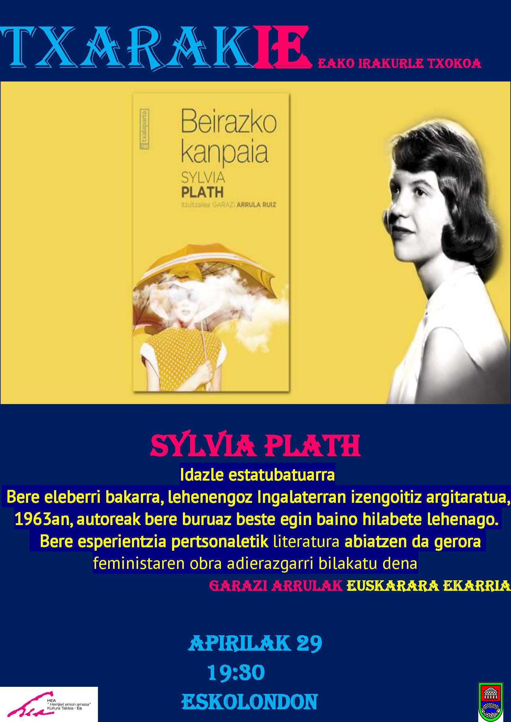 Beirazko kanpaia. Sylvia Plath